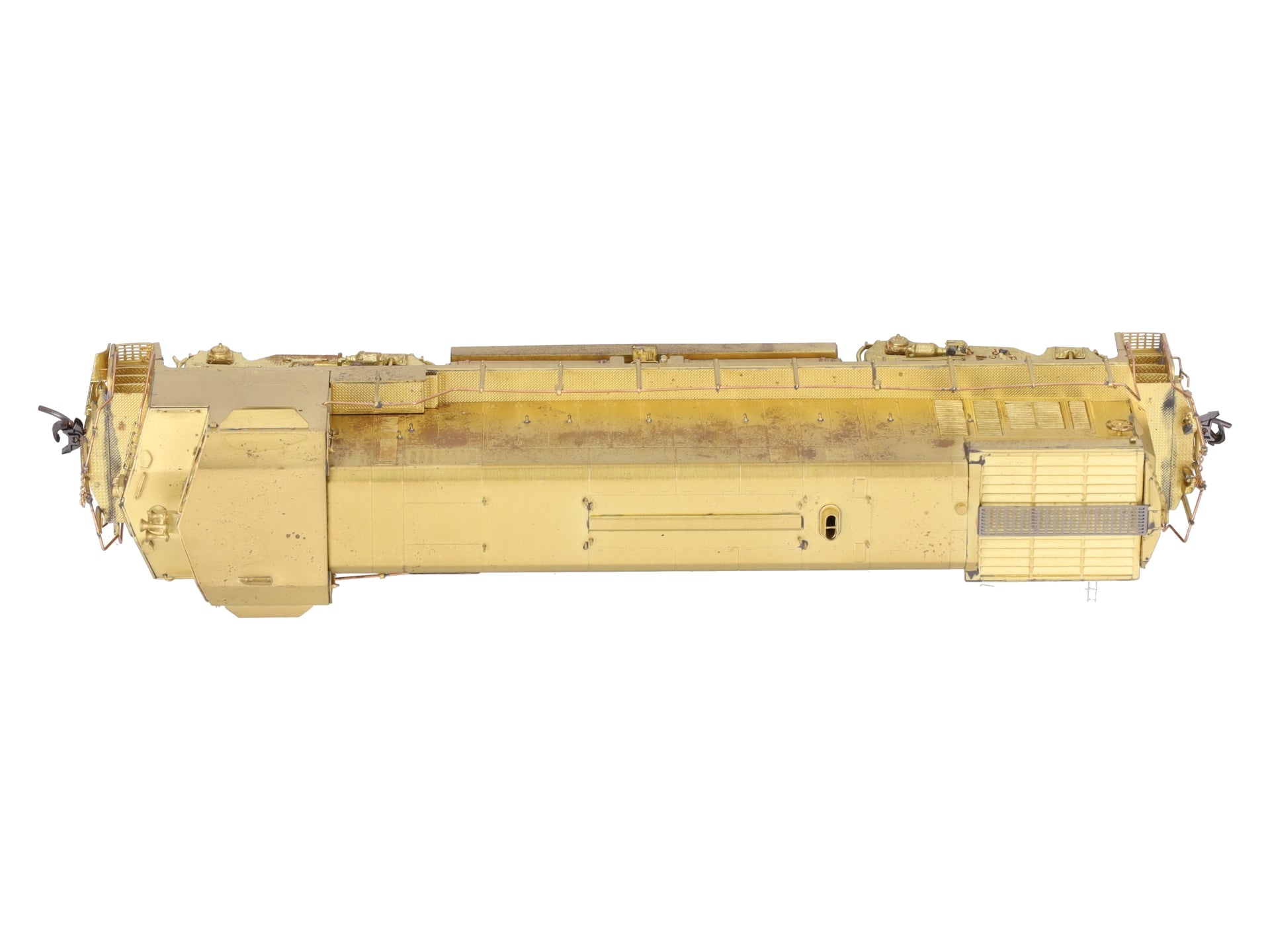 Overland 5275 HO BRASS BC Rail M420W Diesel Locomotive - Unpainted EX/Box