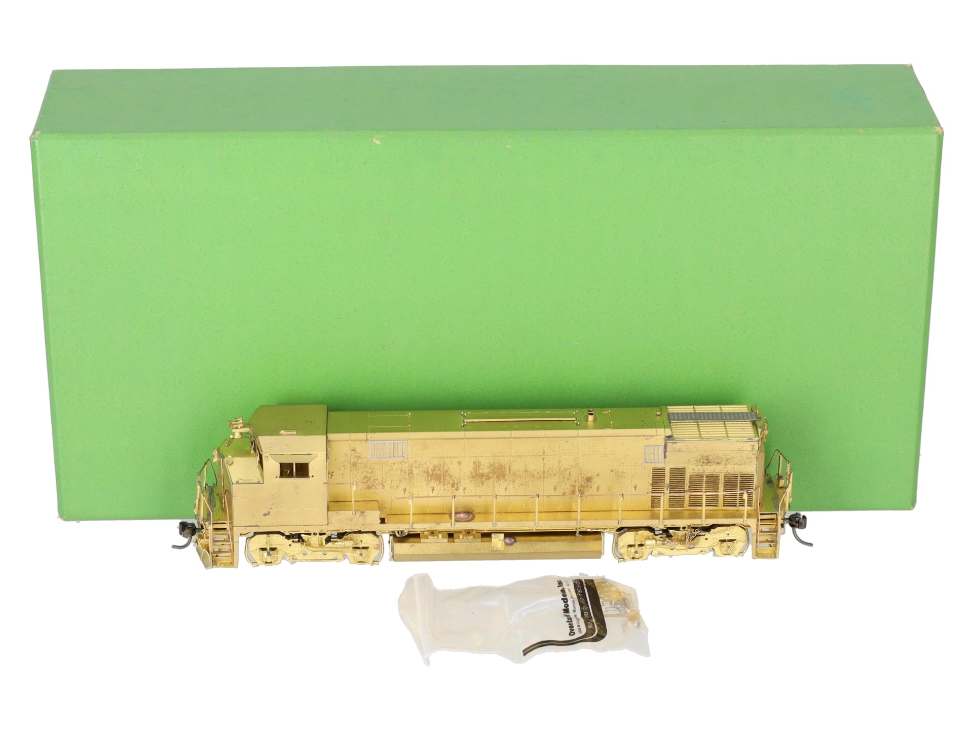 Overland 5275 HO BRASS BC Rail M420W Diesel Locomotive - Unpainted EX/Box