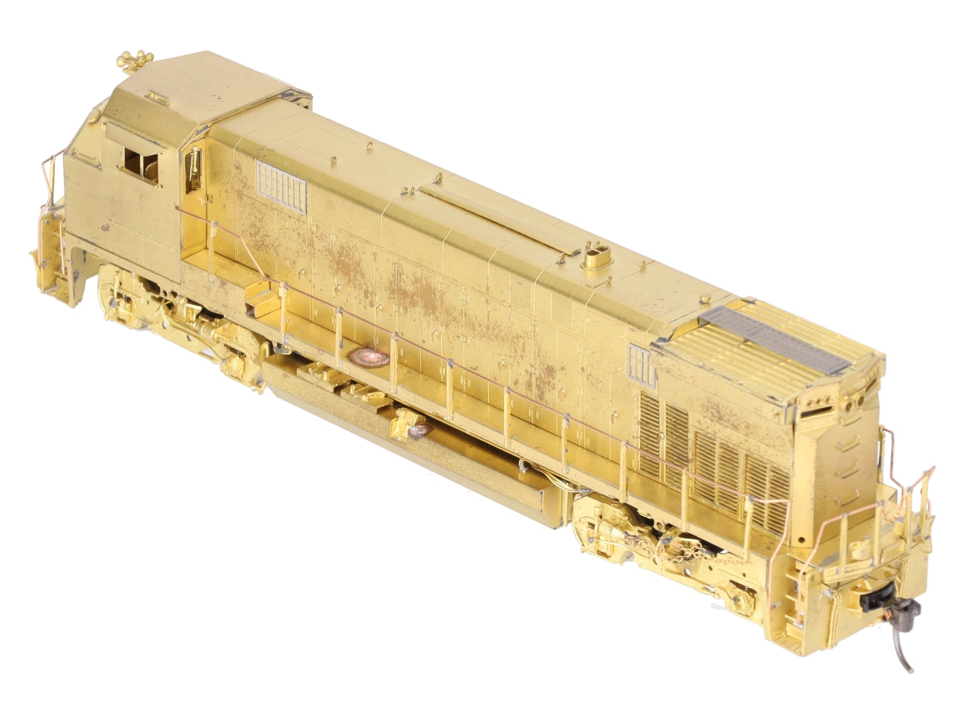 Overland 5275 HO BRASS BC Rail M420W Diesel Locomotive - Unpainted EX/Box
