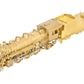 Overland 1556 HO BRASS B&M 'P-2-c' 4-6-2 Steam Locomotive & Tender- Unpainted EX/Box