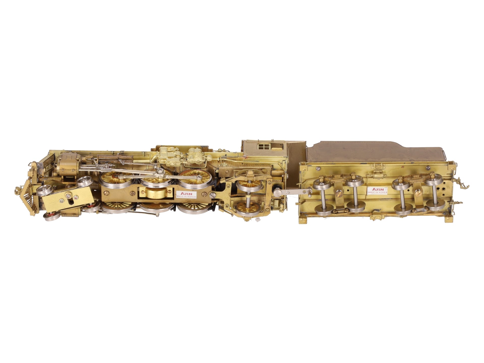 Overland 1451 HO Brass Boston & Maine P2b 4-6-2 w/ Elesco Heater Locomotive EX/Box