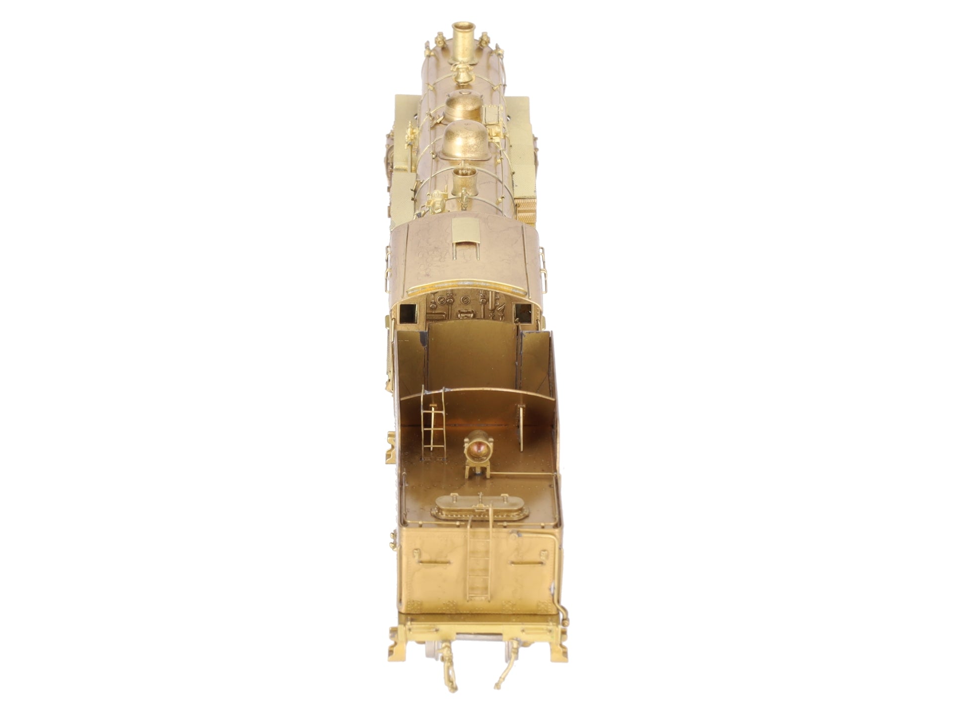 Overland 1451 HO Brass Boston & Maine P2b 4-6-2 w/ Elesco Heater Locomotive EX/Box
