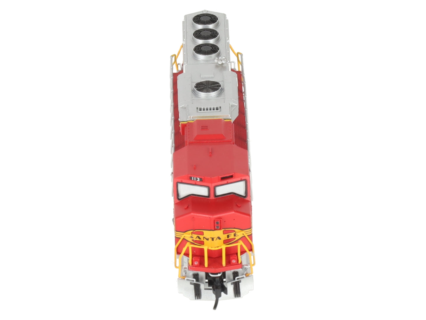 Fox Valley Models 70501 N Scale ATSF GP60M Diesel Locomotive #113 w DCC & Sound LN/Box