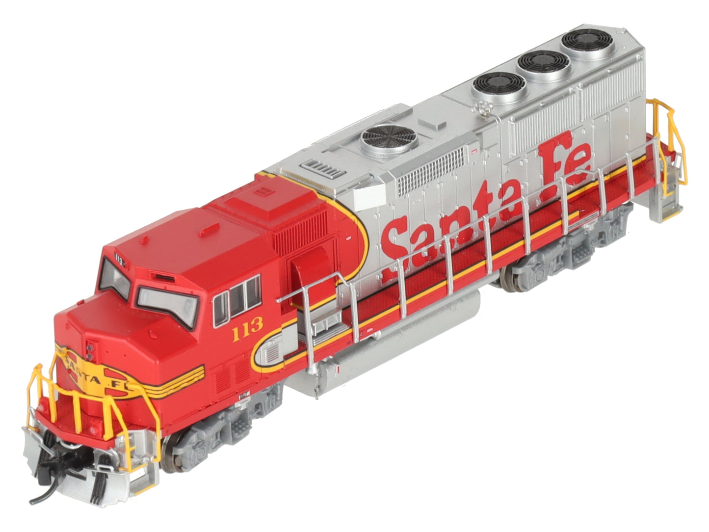 Fox Valley Models 70501 N Scale ATSF GP60M Diesel Locomotive #113 w DCC & Sound LN/Box
