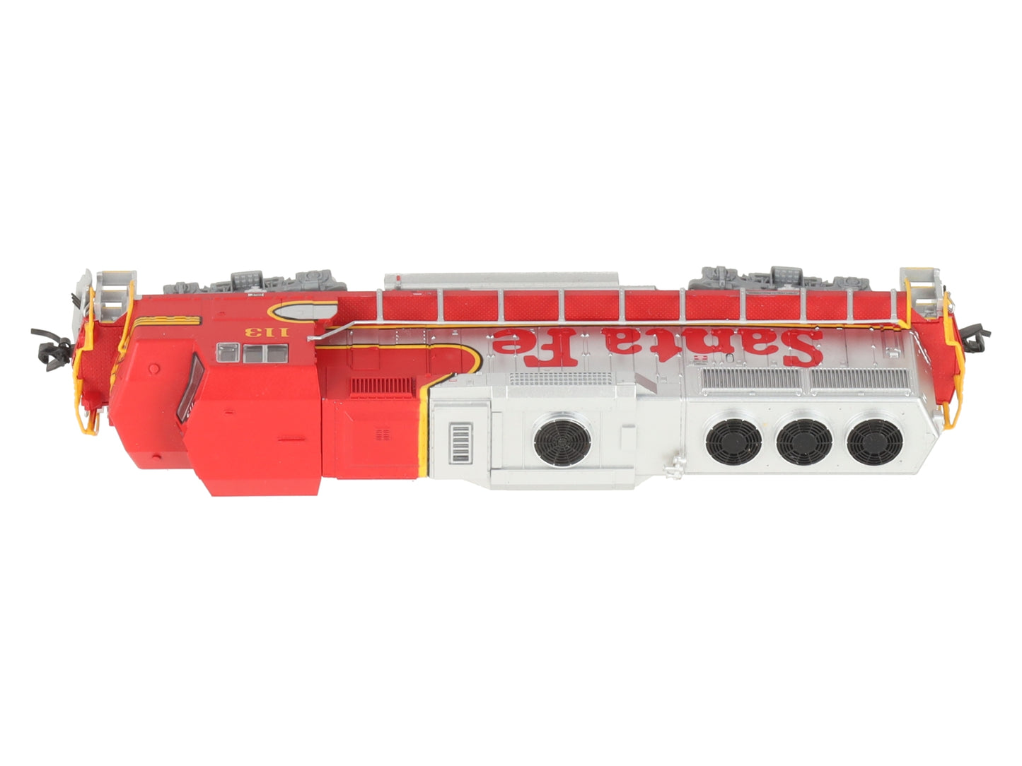Fox Valley Models 70501 N Scale ATSF GP60M Diesel Locomotive #113 w DCC & Sound LN/Box