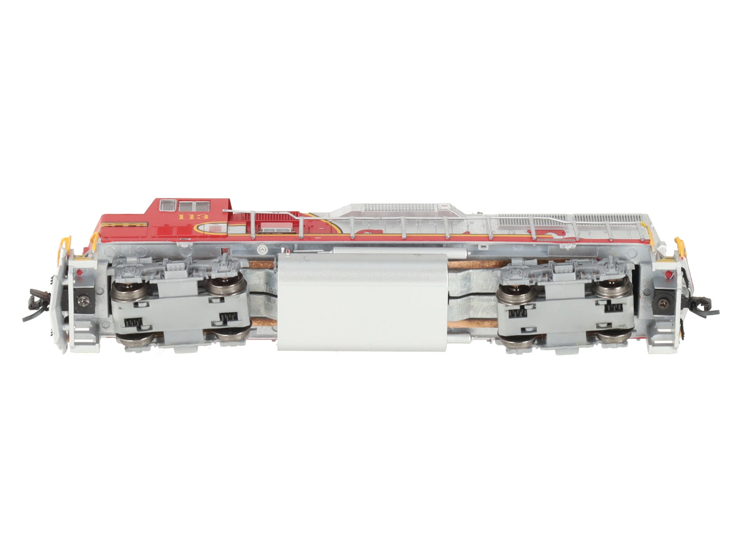 Fox Valley Models 70501 N Scale ATSF GP60M Diesel Locomotive #113 w DCC & Sound LN/Box