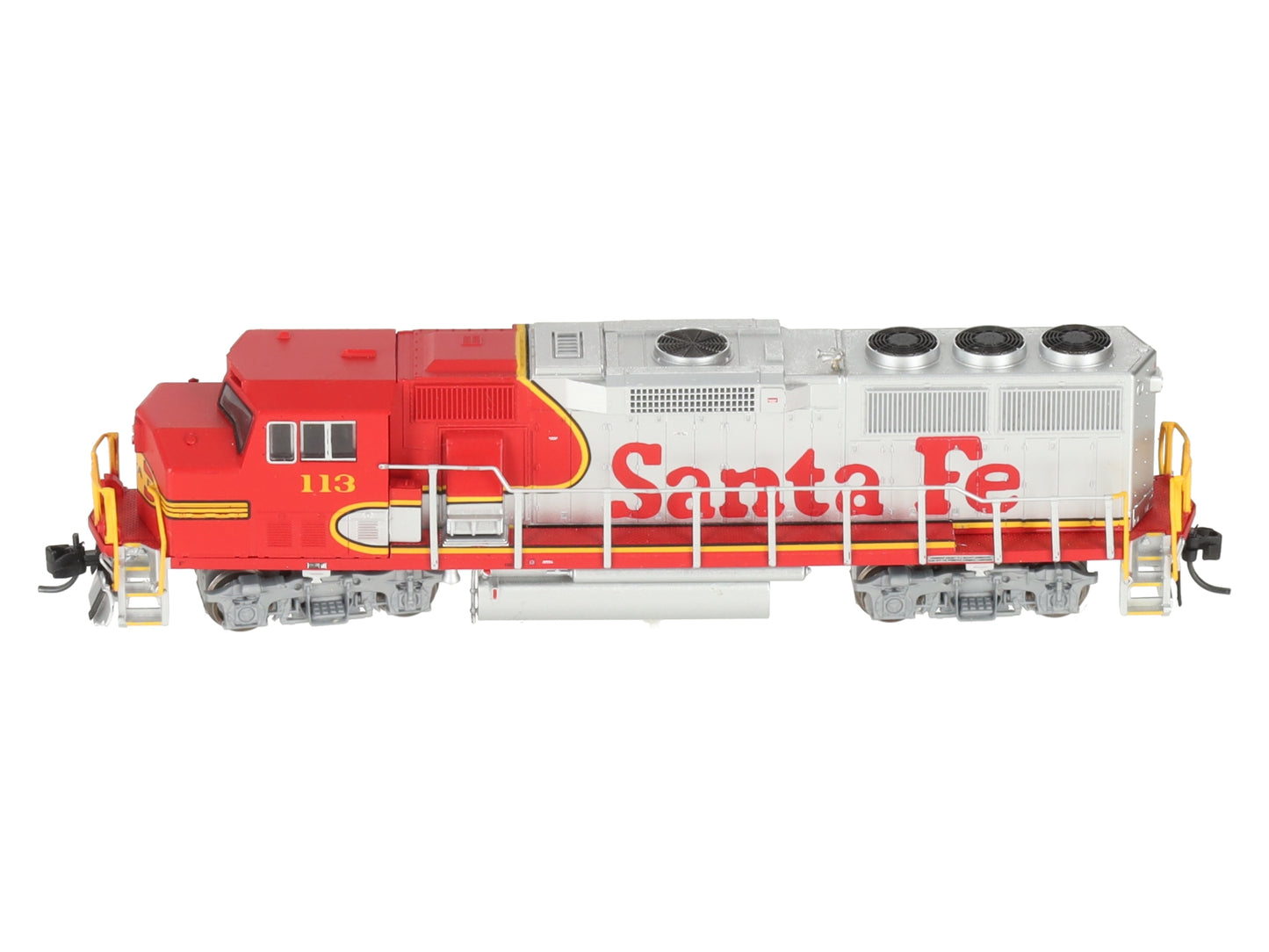 Fox Valley Models 70501 N Scale ATSF GP60M Diesel Locomotive #113 w DCC & Sound LN/Box