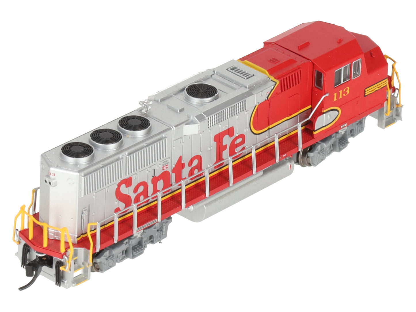 Fox Valley Models 70501 N Scale ATSF GP60M Diesel Locomotive #113 w DCC & Sound LN/Box