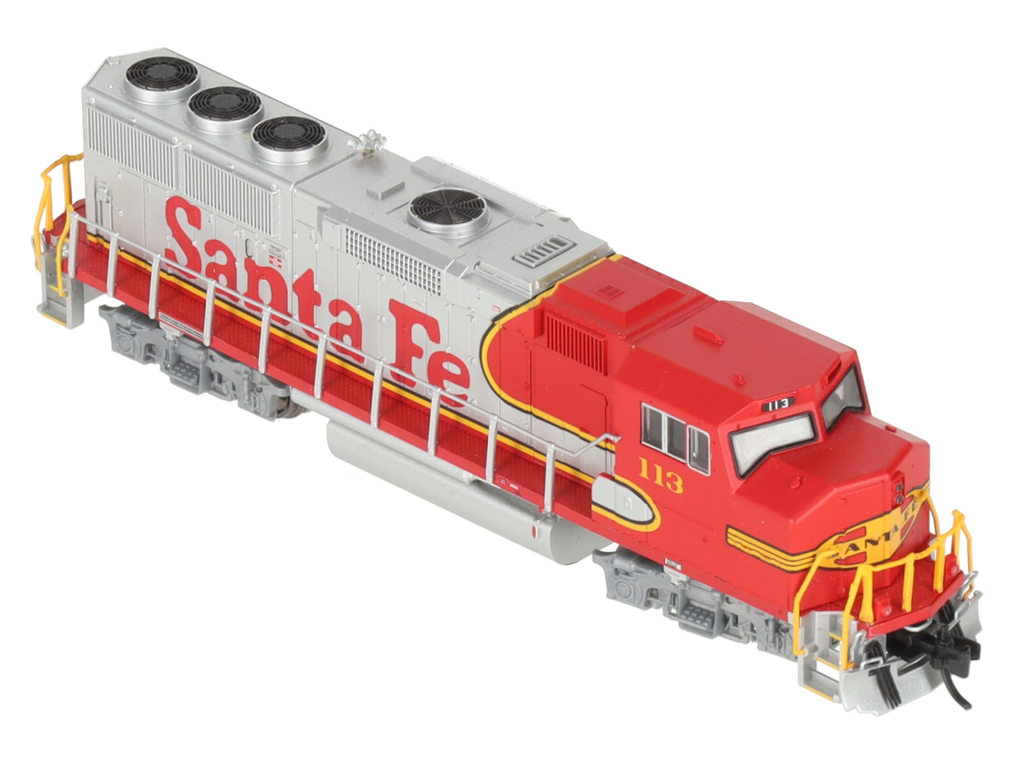 Fox Valley Models 70501 N Scale ATSF GP60M Diesel Locomotive #113 w DCC & Sound LN/Box