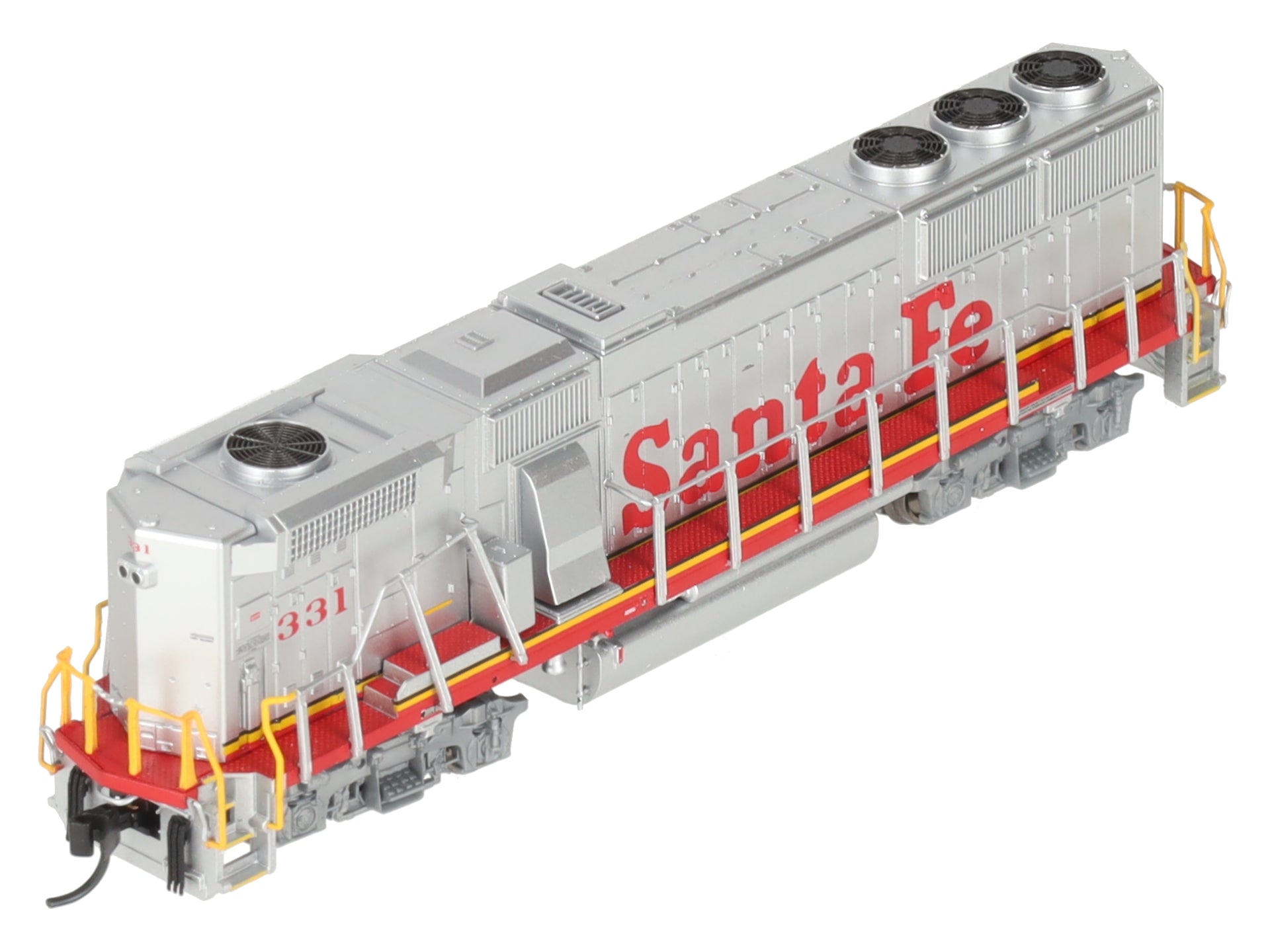 Fox Valley Models 70602 N Scale ATSF GP60B Diesel Engine #331 with DCC/Sound EX/Box