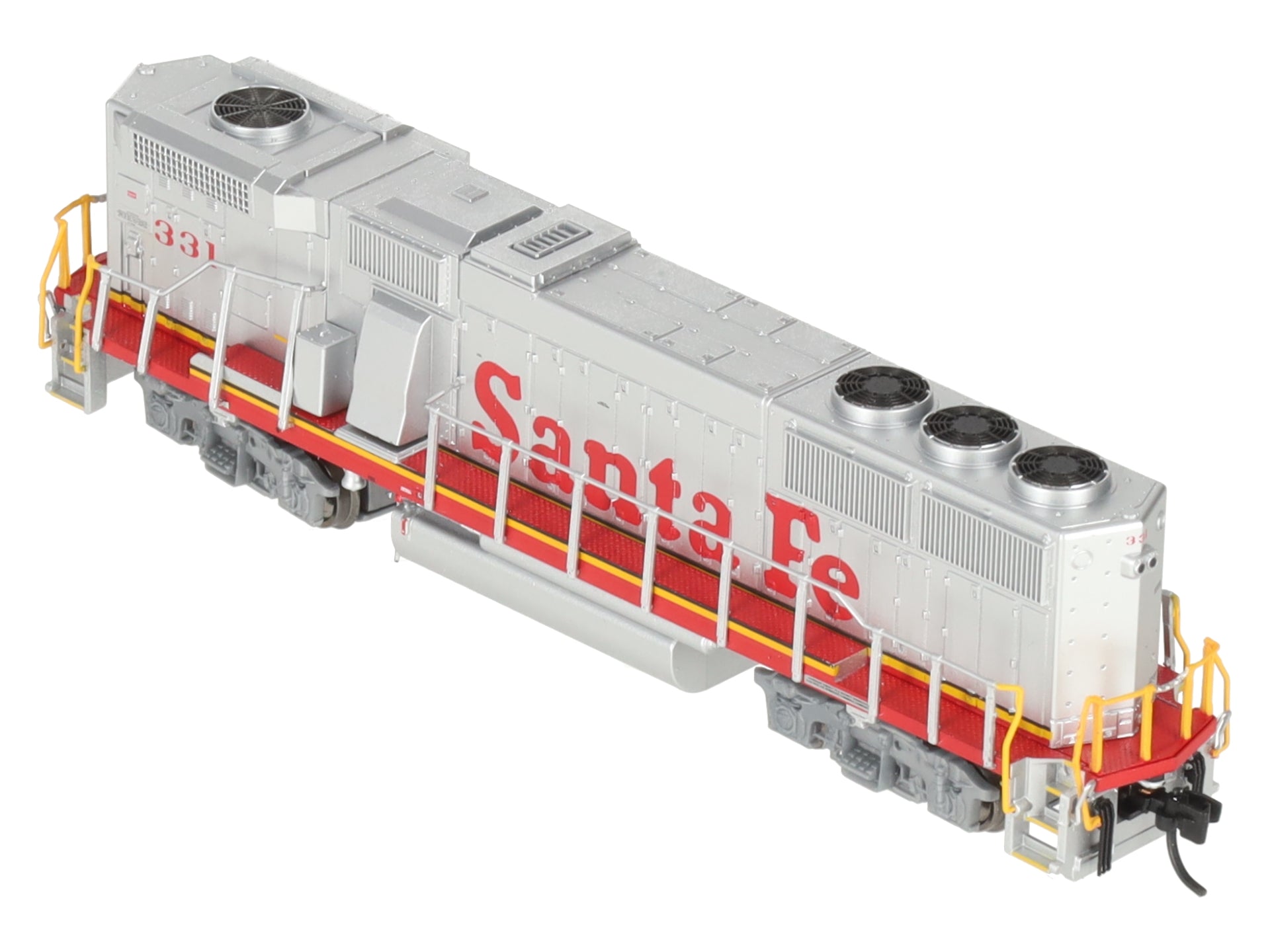 Fox Valley Models 70602 N Scale ATSF GP60B Diesel Engine #331 with DCC/Sound EX/Box