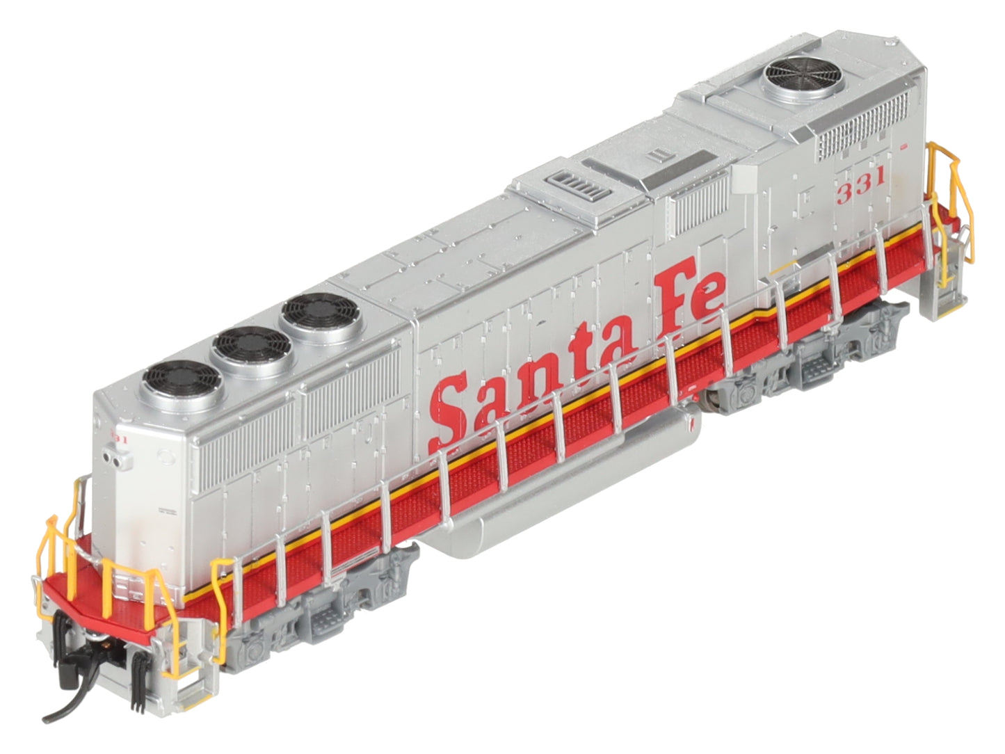 Fox Valley Models 70602 N Scale ATSF GP60B Diesel Engine #331 with DCC/Sound EX/Box