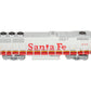 Fox Valley Models 70602 N Scale ATSF GP60B Diesel Engine #331 with DCC/Sound EX/Box