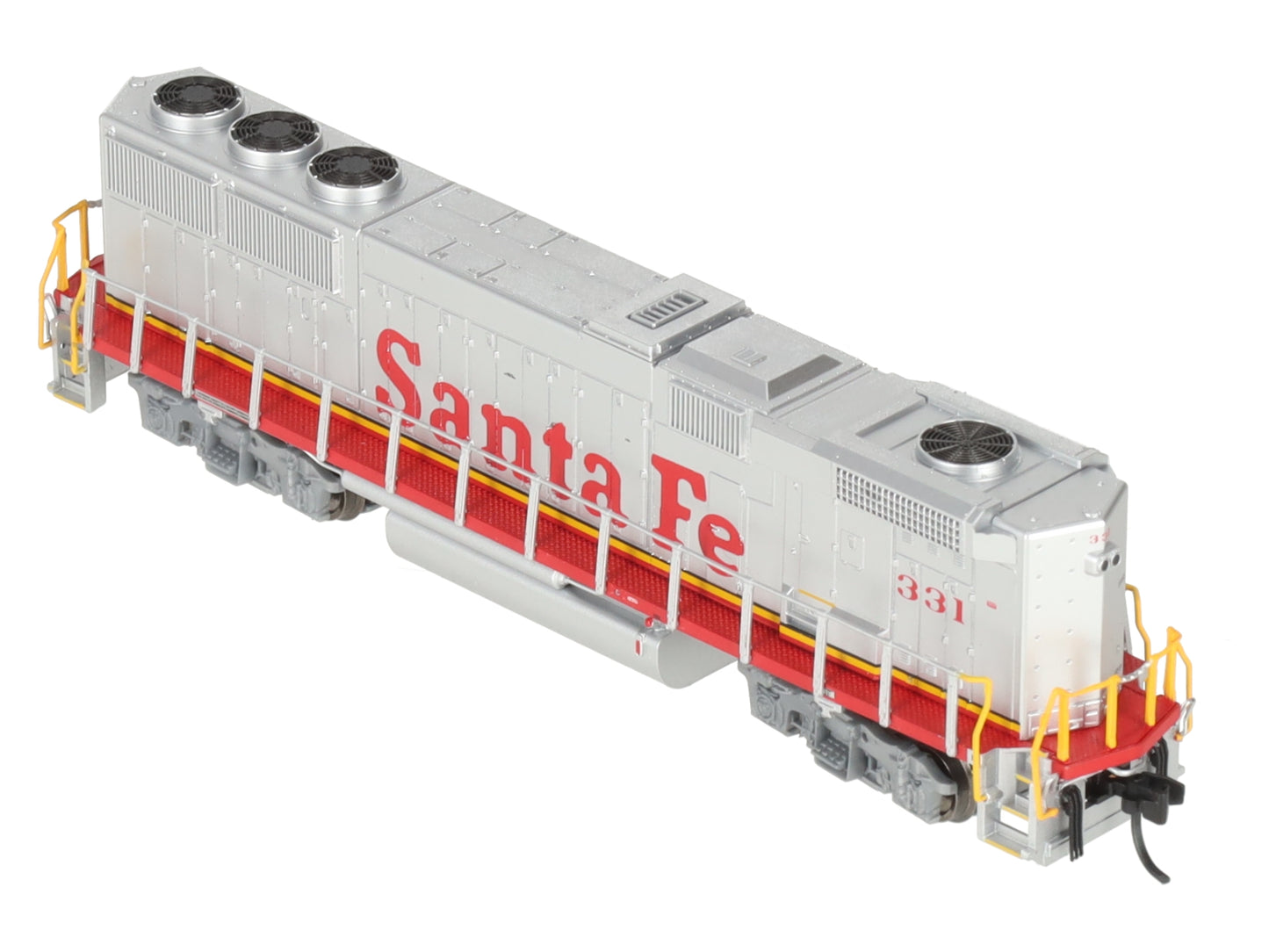 Fox Valley Models 70602 N Scale ATSF GP60B Diesel Engine #331 with DCC/Sound EX/Box