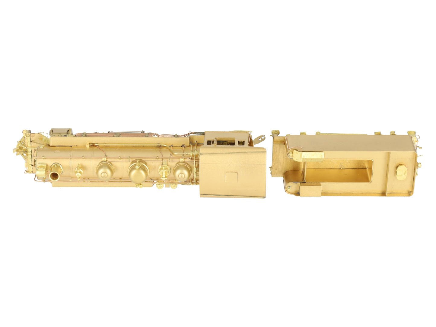 Hallmark Models 18 BRASS HOn3 East Broad Top 2-8-2 Steam Locomotive and Tender EX/Box