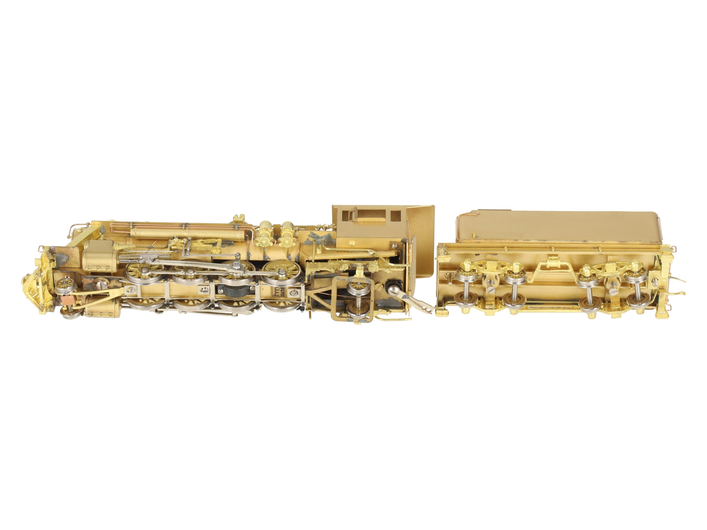 Hallmark Models 18 BRASS HOn3 East Broad Top 2-8-2 Steam Locomotive and Tender EX/Box