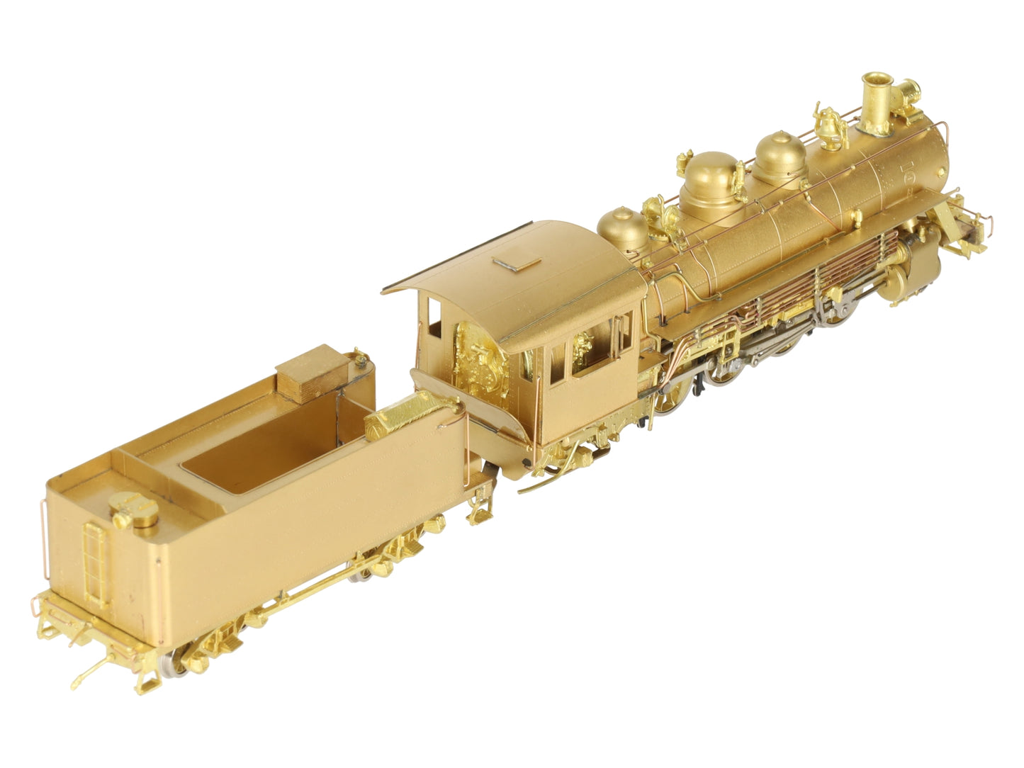 Hallmark Models 18 BRASS HOn3 East Broad Top 2-8-2 Steam Locomotive and Tender EX/Box