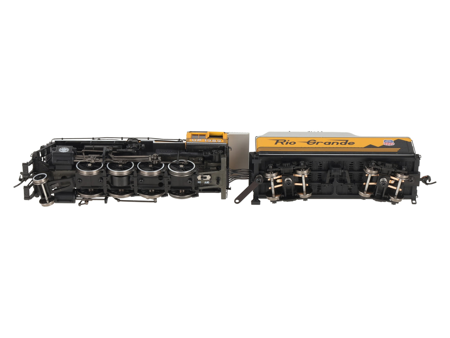 Broadway Limited 8744 HO Scale UP DRGW 2-8-0 Steam Locomotive #1989 with DC/DCC LN/Box