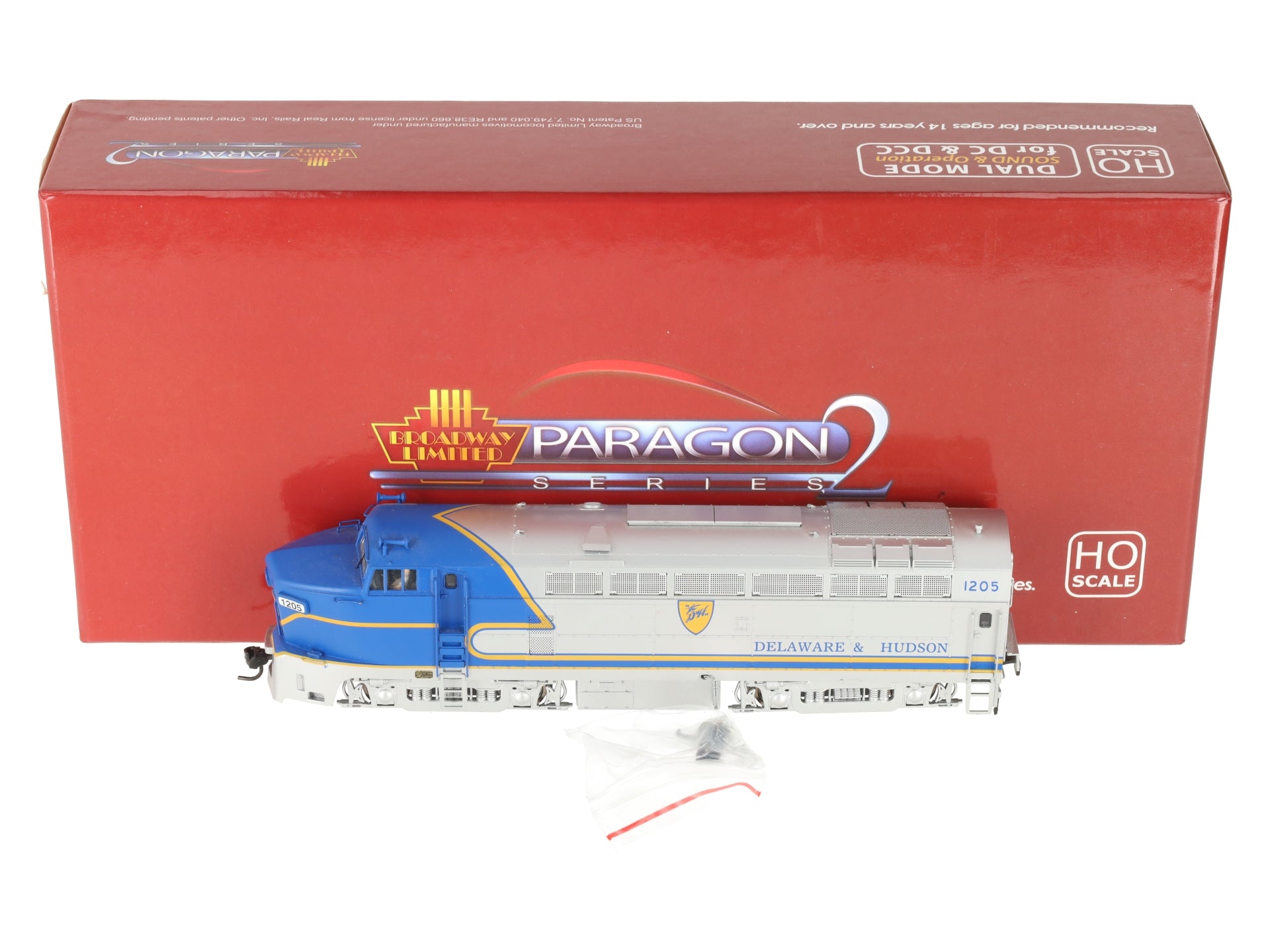 Broadway Limited 4069 HO D&H Baldwin RF-16A Diesel Locomotive #1205 w/DCC/Sound LN/Box