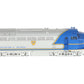Broadway Limited 4069 HO D&H Baldwin RF-16A Diesel Locomotive #1205 w/DCC/Sound LN/Box