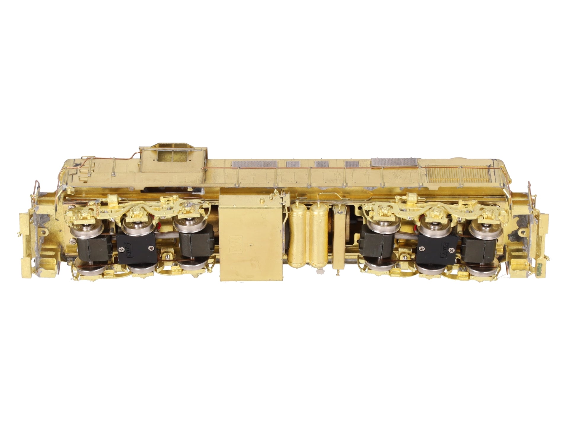 Overland 5272 HO BRASS CNR RS18 MR14c Diesel Locomotive - Unpainted EX/Box