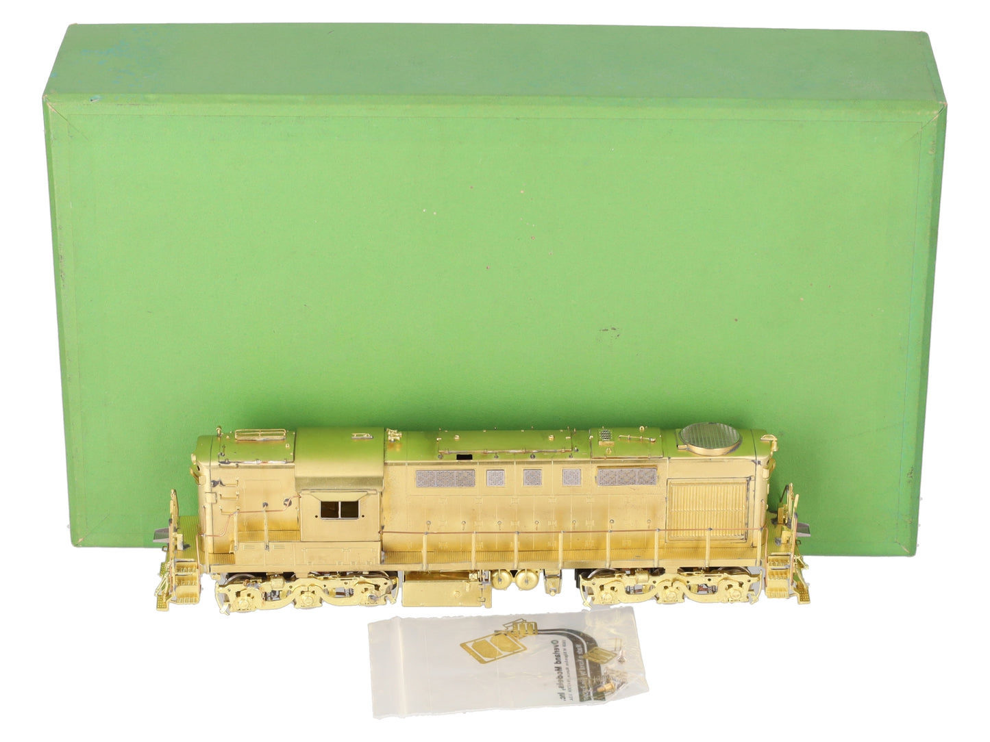 Overland 5272 HO BRASS CNR RS18 MR14c Diesel Locomotive - Unpainted EX/Box