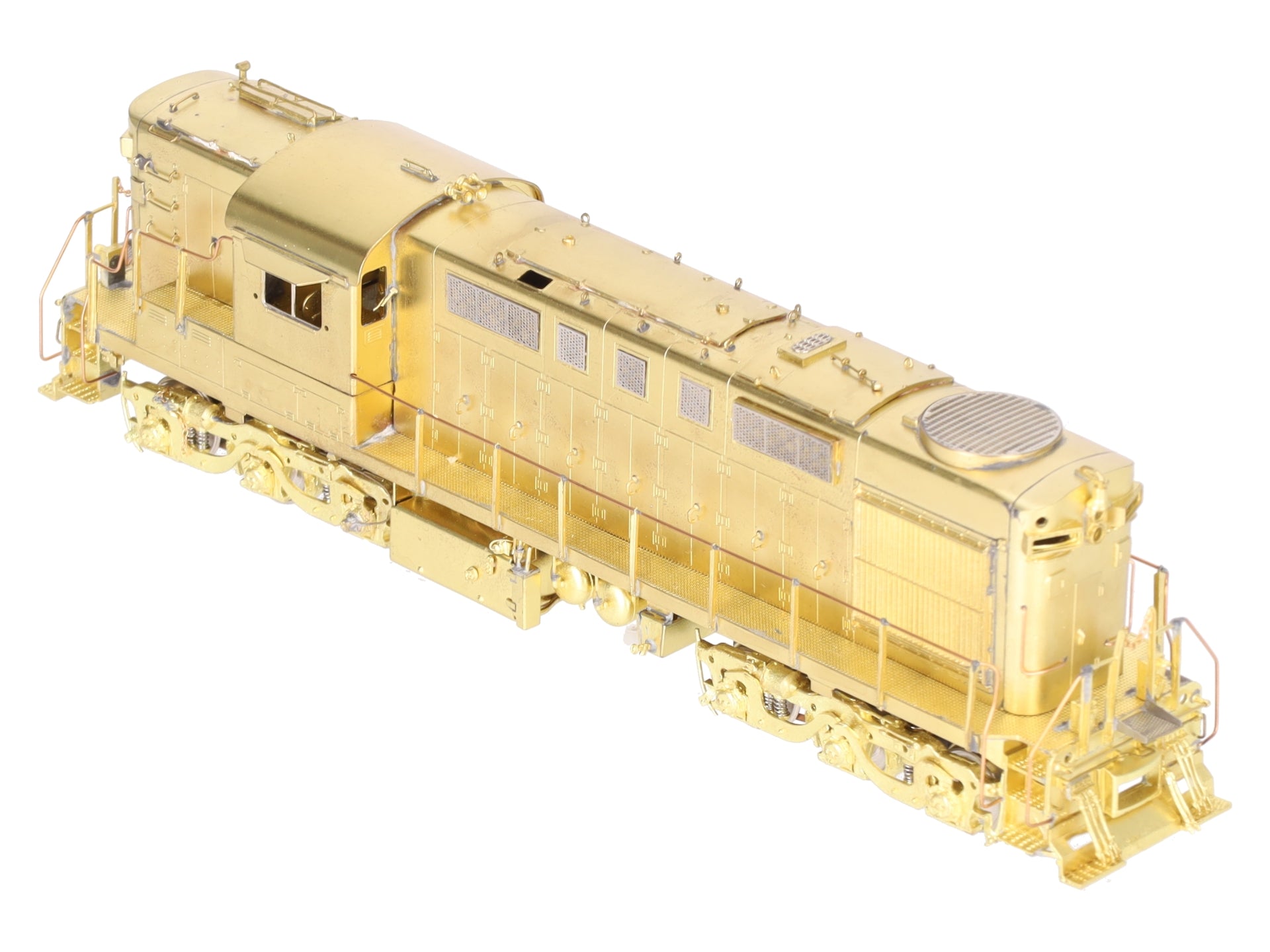 Overland 5272 HO BRASS CNR RS18 MR14c Diesel Locomotive - Unpainted EX/Box