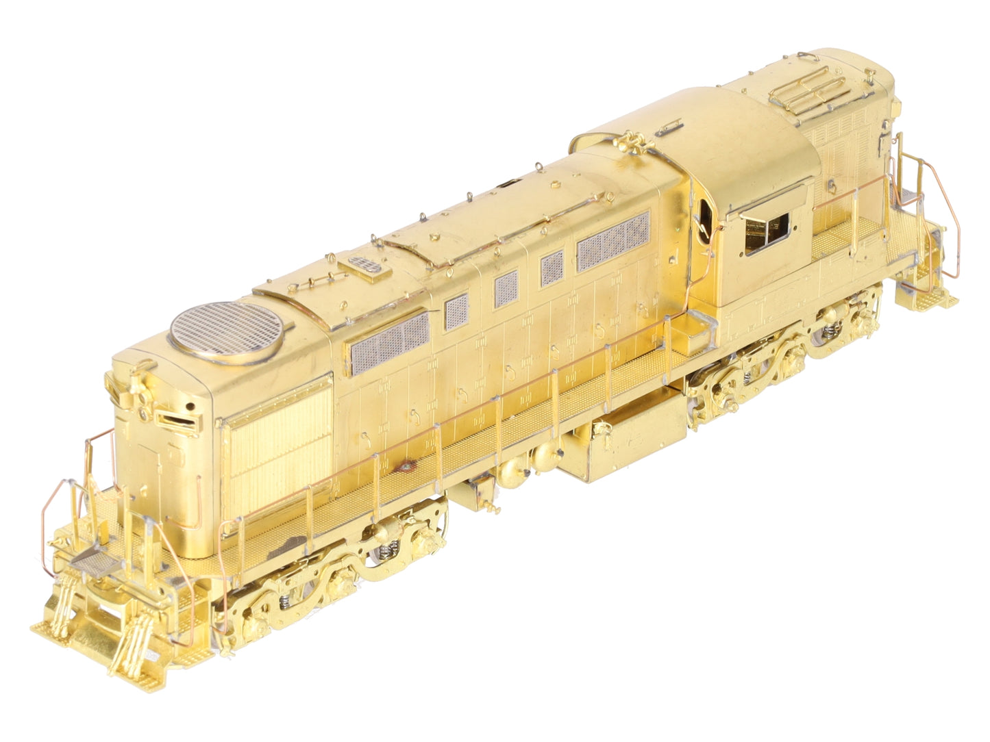 Overland 5272 HO BRASS CNR RS18 MR14c Diesel Locomotive - Unpainted EX/Box