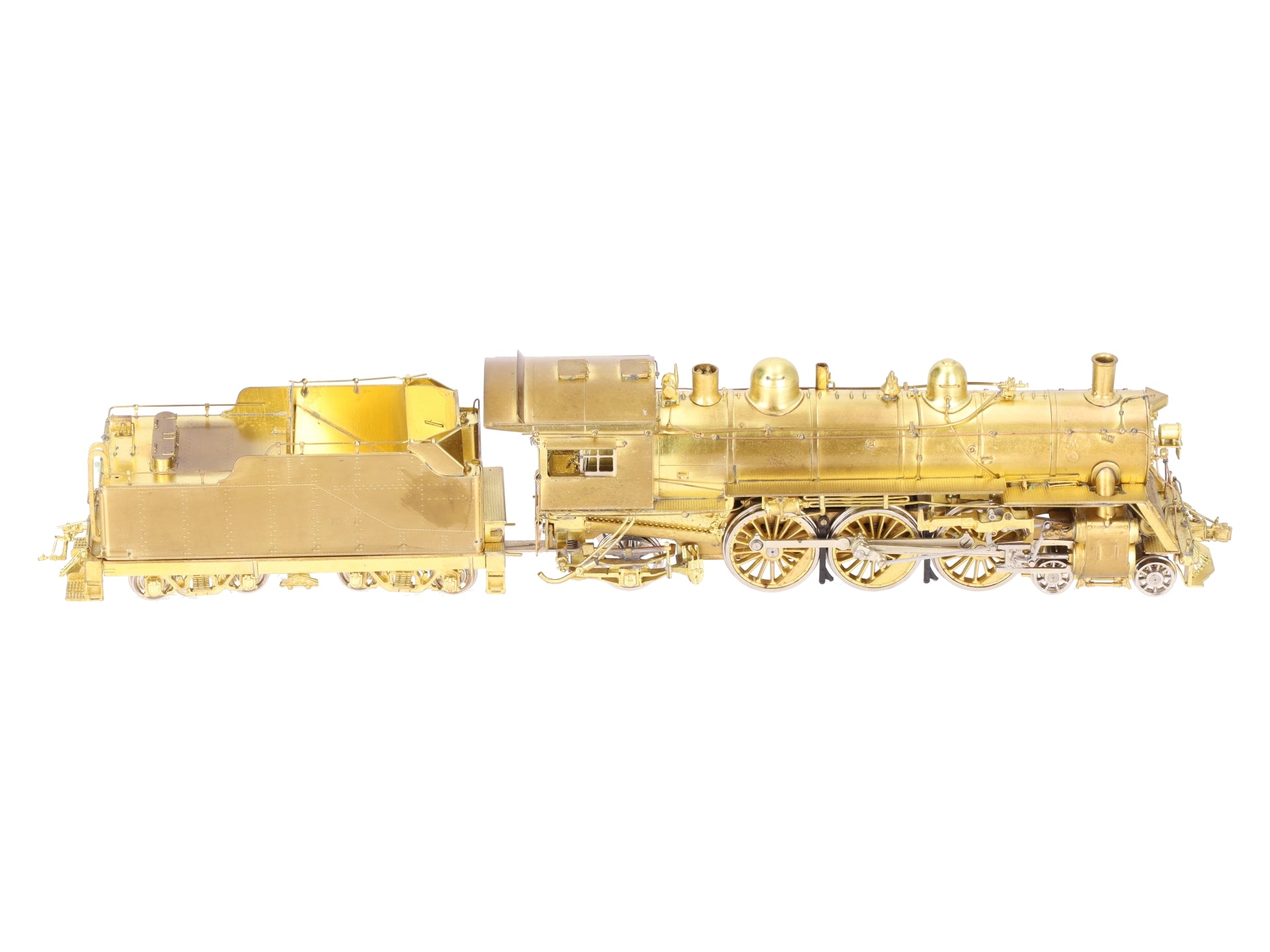 Overland 1467 HO BRASS CNR 4-6-2 K-3-b Steam Locomotive & Tender - Unpainted EX/Box