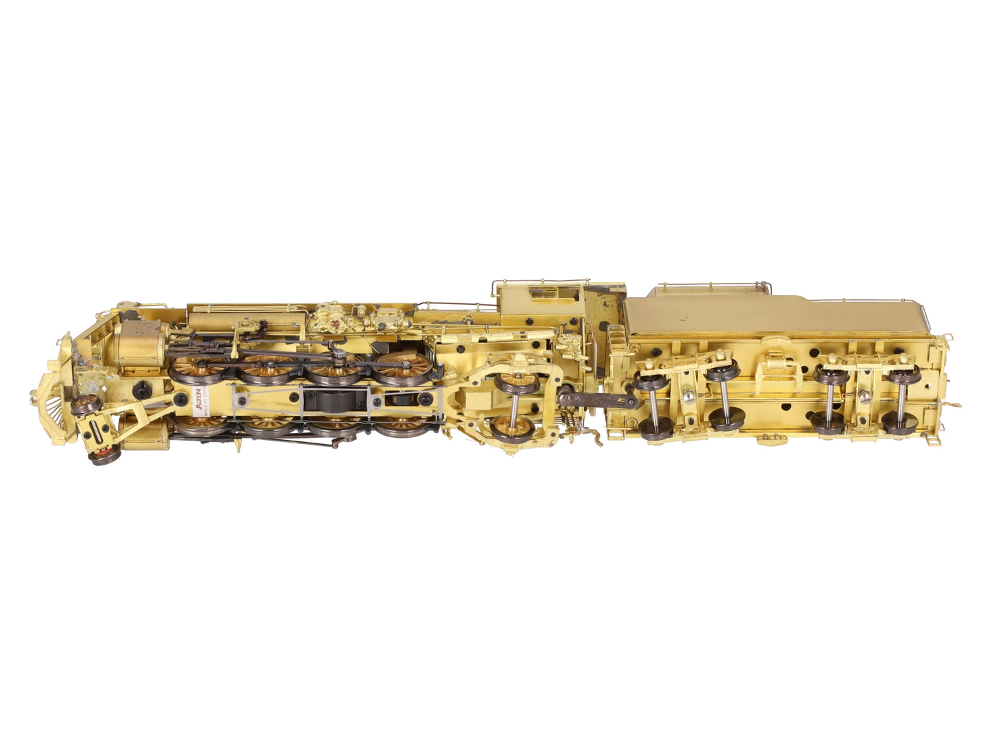 Overland 1599 HO BRASS CNR/GTW 2-8-2 S1g Steam Locomotive & Tender - Unpainted EX/Box