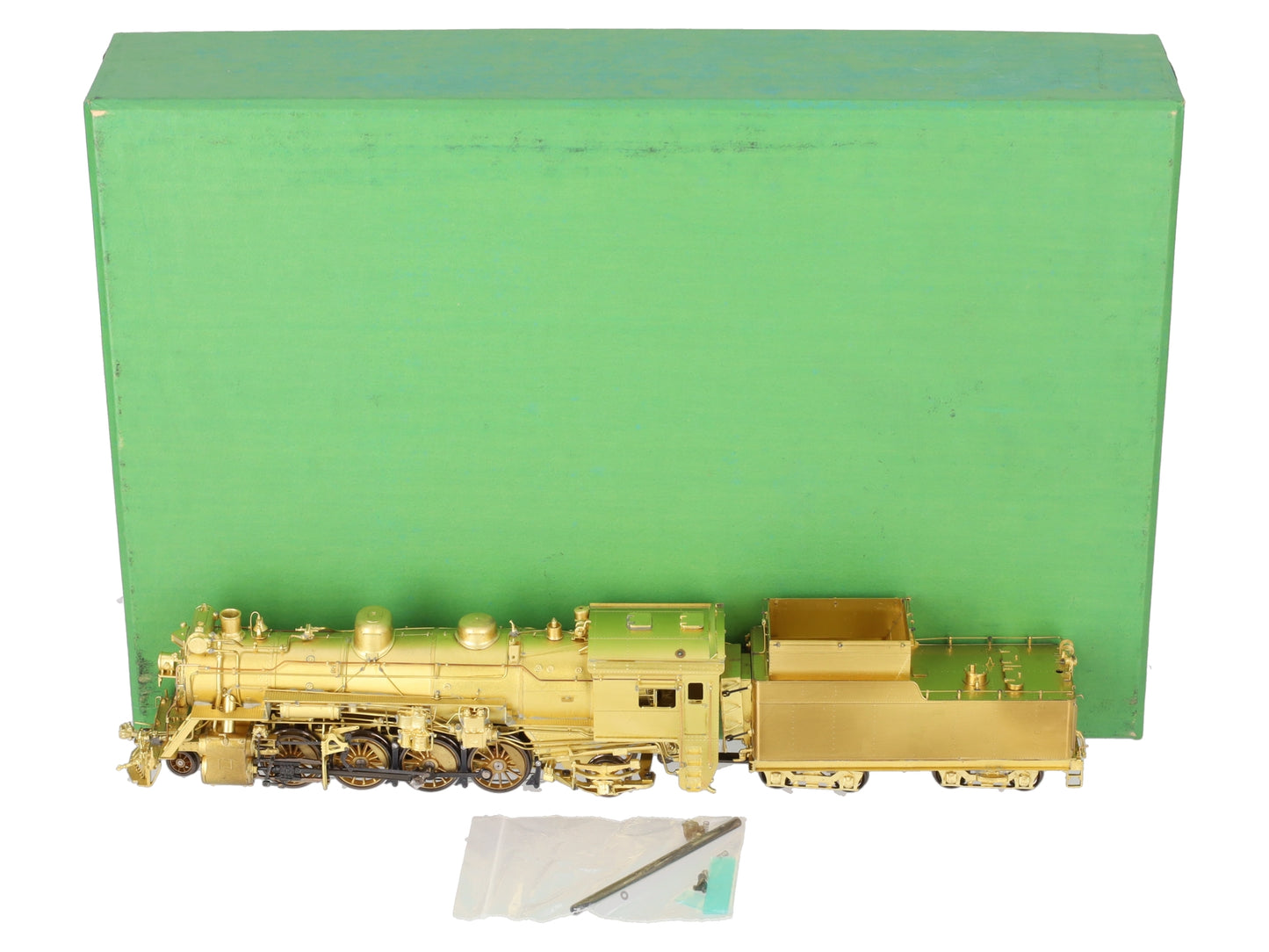 Overland OMI-1598 HO BRASS CNR "S1b 2-8-2" Steam Locomotive & Tender -Painted EX/Box