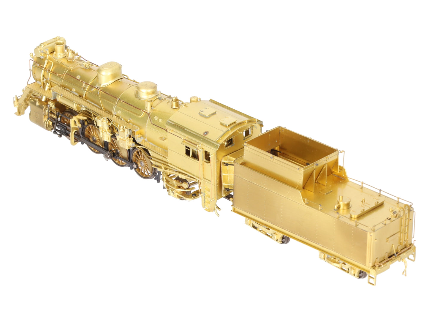 Overland OMI-1598 HO BRASS CNR "S1b 2-8-2" Steam Locomotive & Tender -Painted EX/Box
