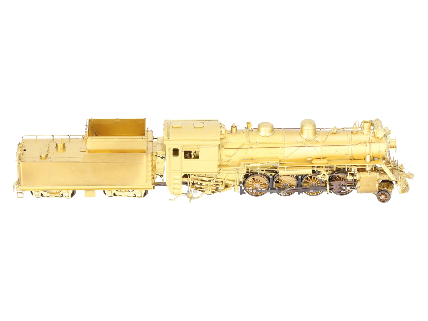 Overland OMI-1598 HO BRASS CNR "S1b 2-8-2" Steam Locomotive & Tender -Painted EX/Box