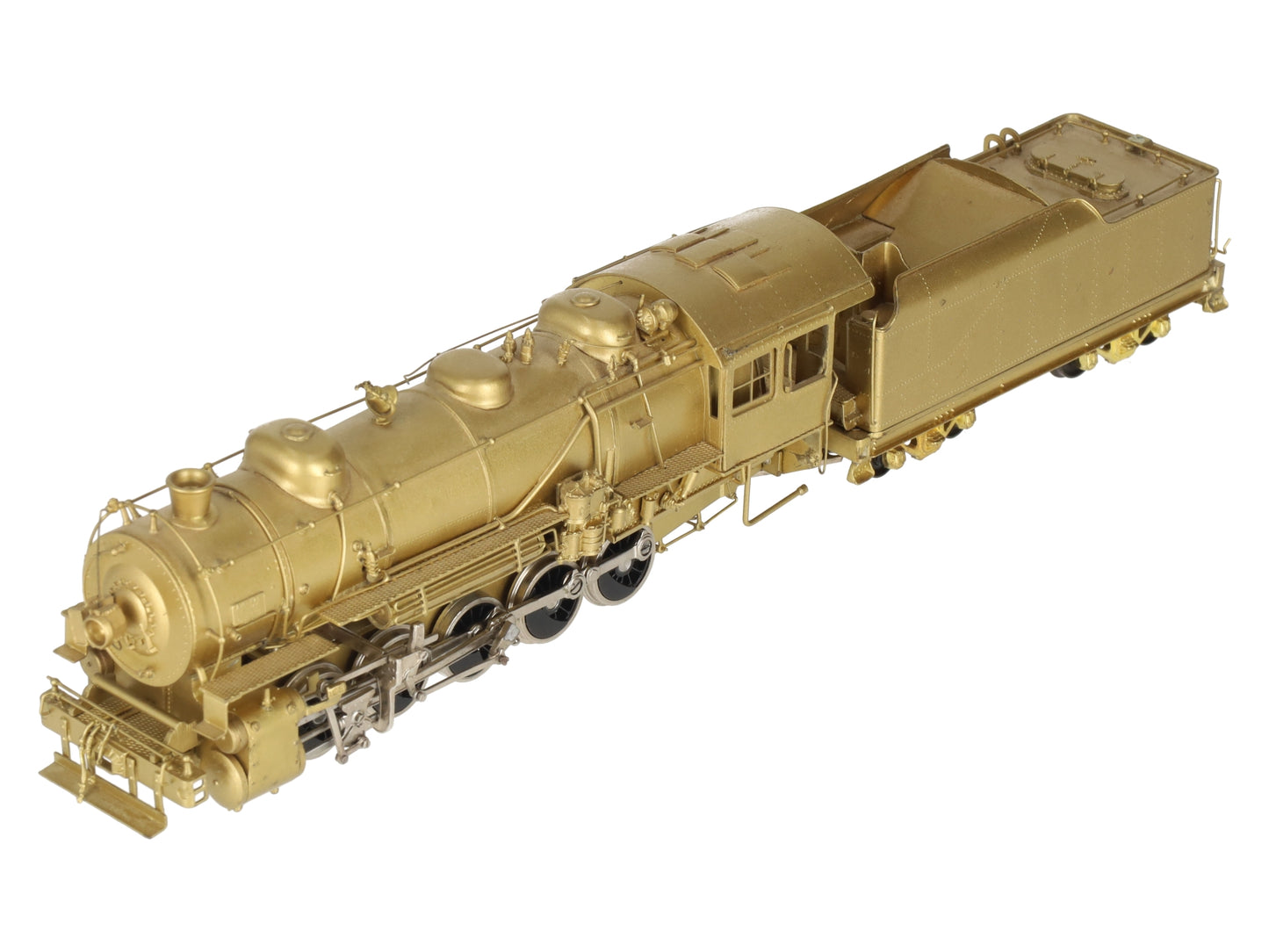 Custom NJ Brass ST-236 HO BRASS 0-10-0 M-1 Steam Locomotive w/ Tender- Unpainted EX