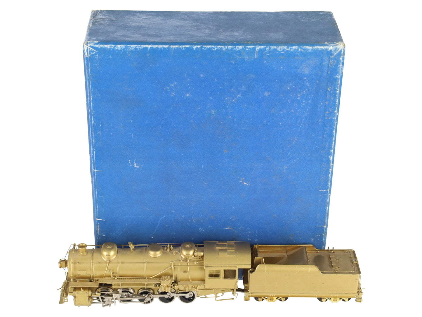 Custom NJ Brass ST-236 HO BRASS 0-10-0 M-1 Steam Locomotive w/ Tender- Unpainted EX