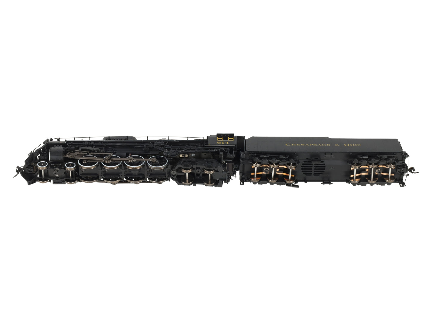 Broadway Limited 4905 HO C&O J3a 4-8-4 Steam Loco #614 Paragon3 Sound/DC/DCC LN/Box