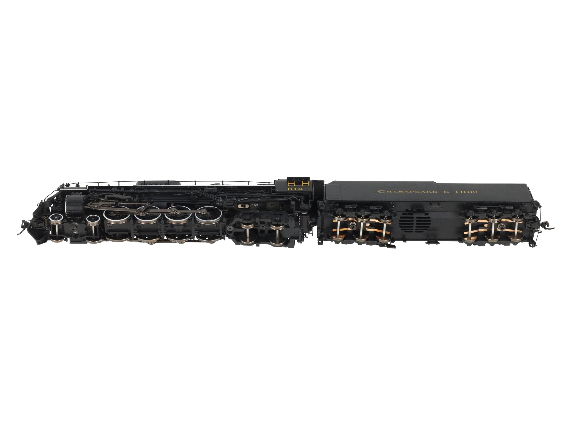 Broadway Limited 4905 HO C&O J3a 4-8-4 Steam Loco #614 Paragon3 Sound/DC/DCC LN/Box