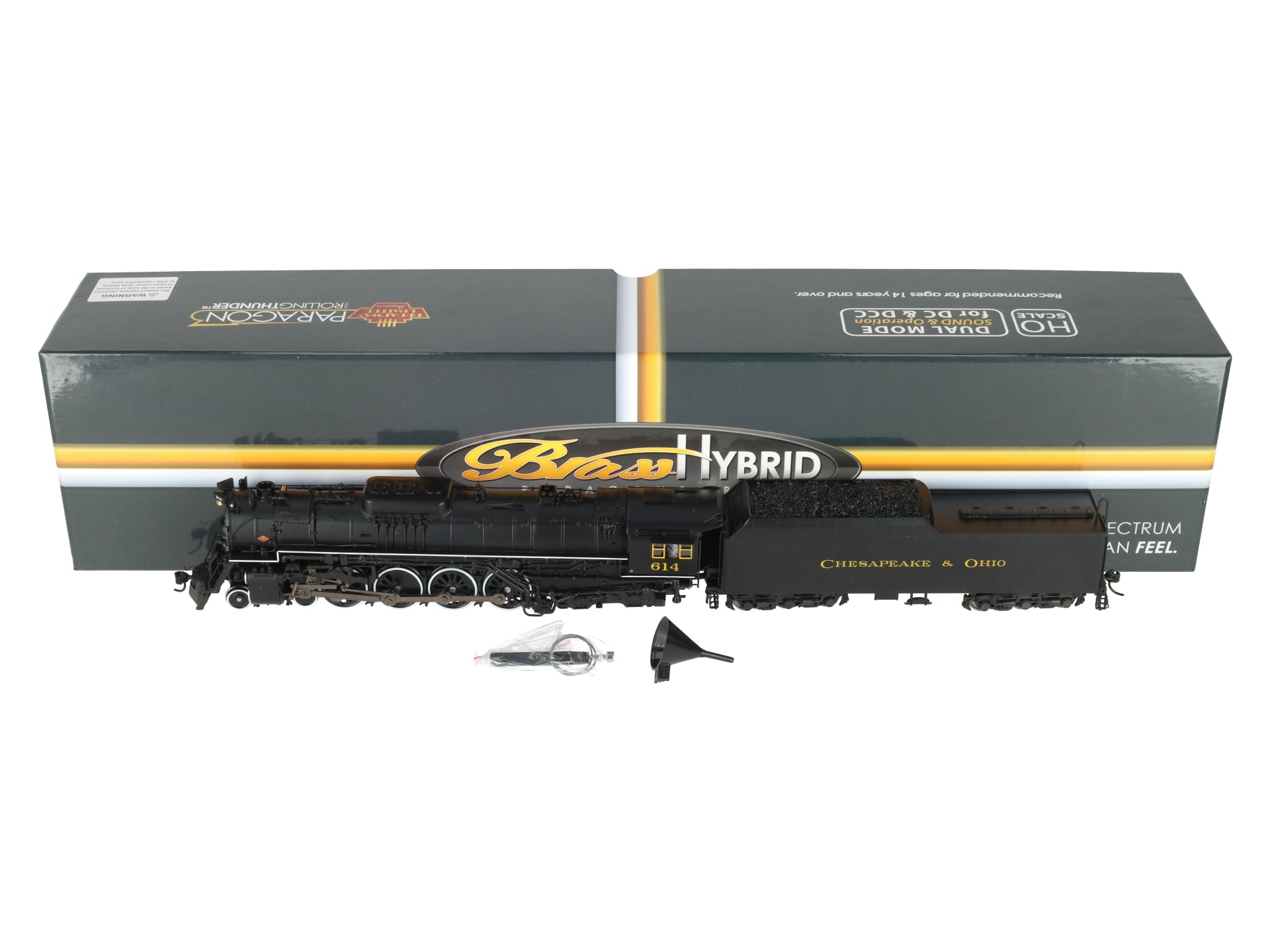 Broadway Limited 4905 HO C&O J3a 4-8-4 Steam Loco #614 Paragon3 Sound/DC/DCC LN/Box