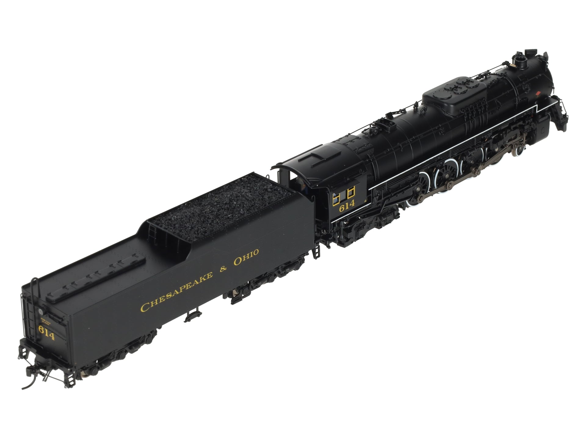 Broadway Limited 4905 HO C&O J3a 4-8-4 Steam Loco #614 Paragon3 Sound/DC/DCC LN/Box