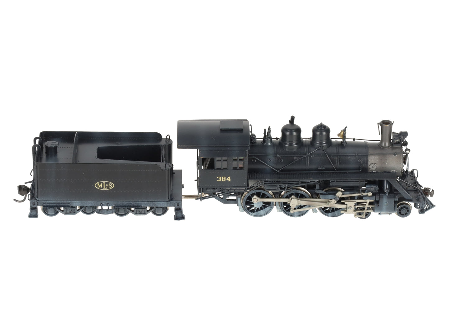 Fujiyama HO BRASS A&LM 4-6-0 Steam Loco & Tender #384- Painted/Box