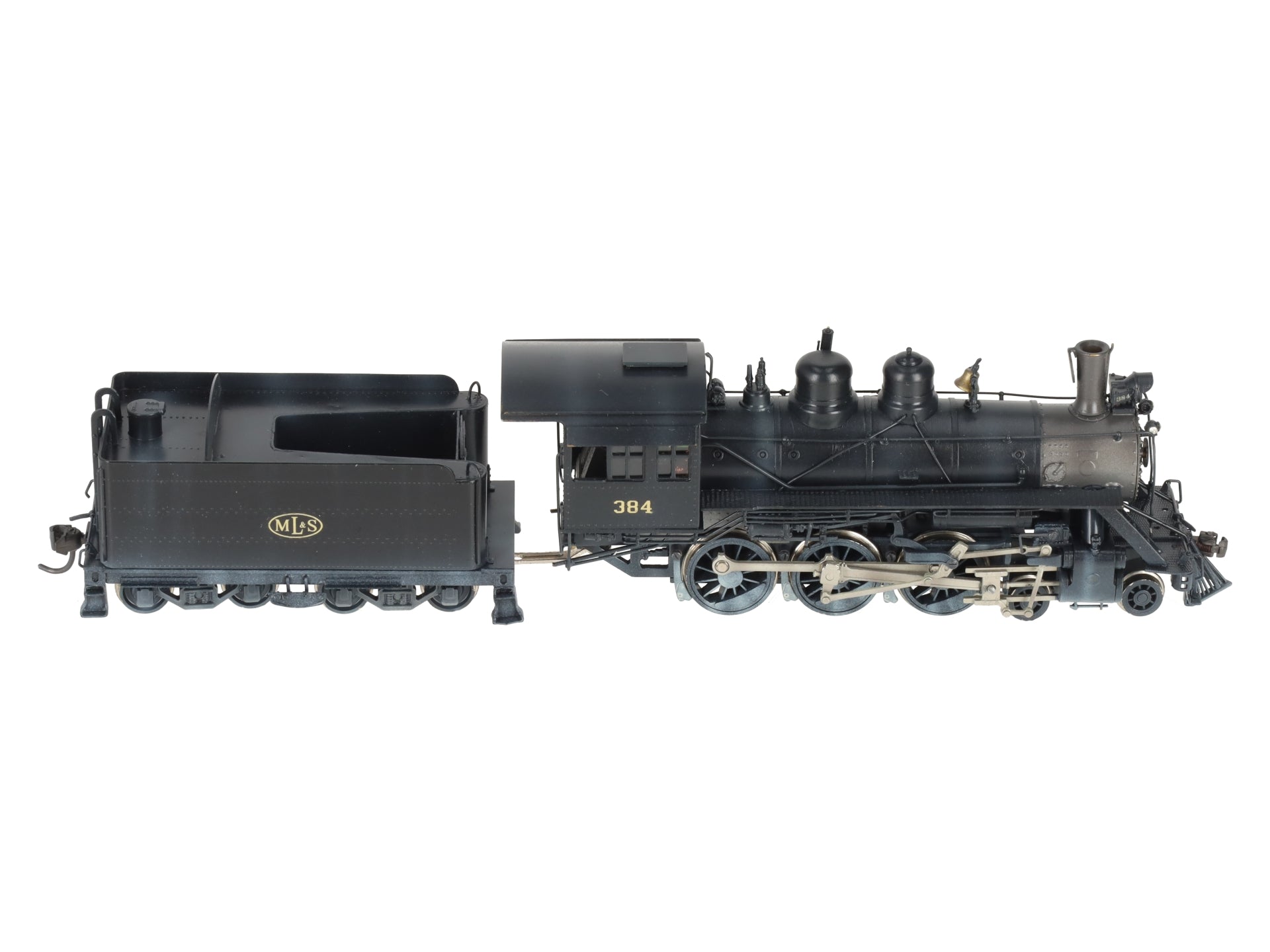 Fujiyama HO BRASS A&LM 4-6-0 Steam Loco & Tender #384- Painted/Box