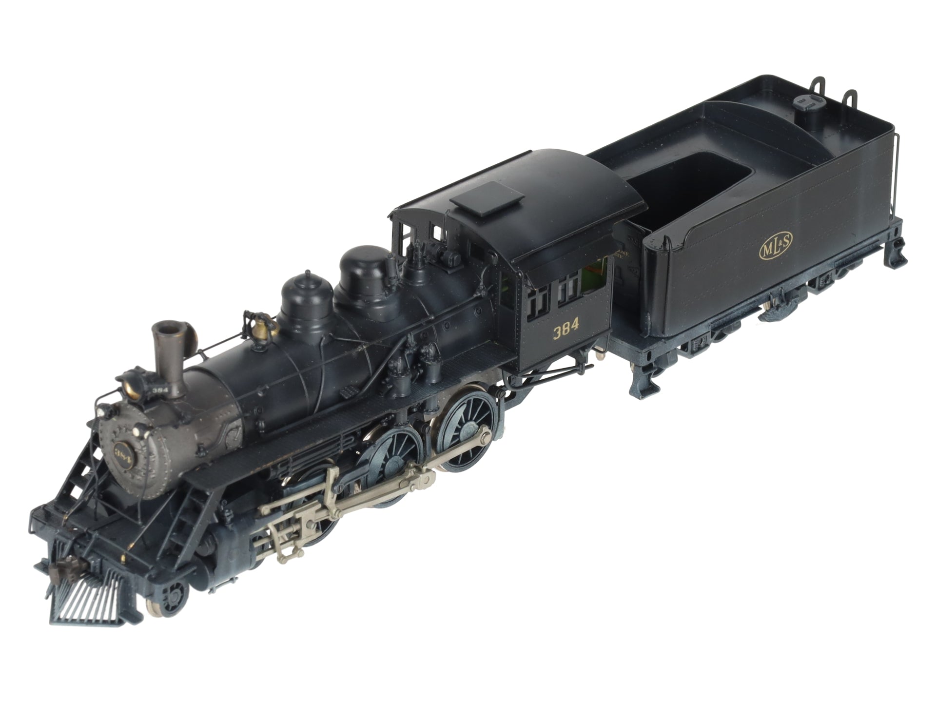 Fujiyama HO BRASS A&LM 4-6-0 Steam Loco & Tender #384- Painted/Box