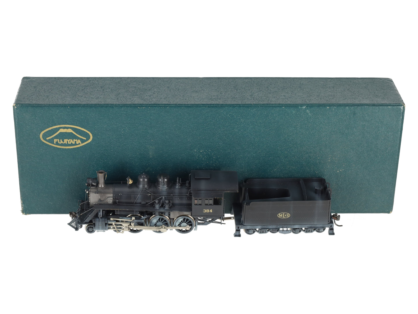 Fujiyama HO BRASS A&LM 4-6-0 Steam Loco & Tender #384- Painted/Box