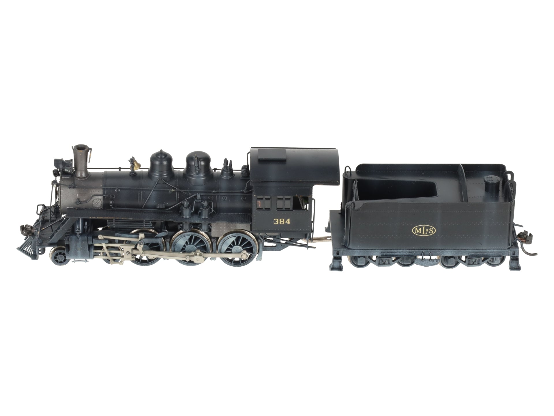 Fujiyama HO BRASS A&LM 4-6-0 Steam Loco & Tender #384- Painted/Box