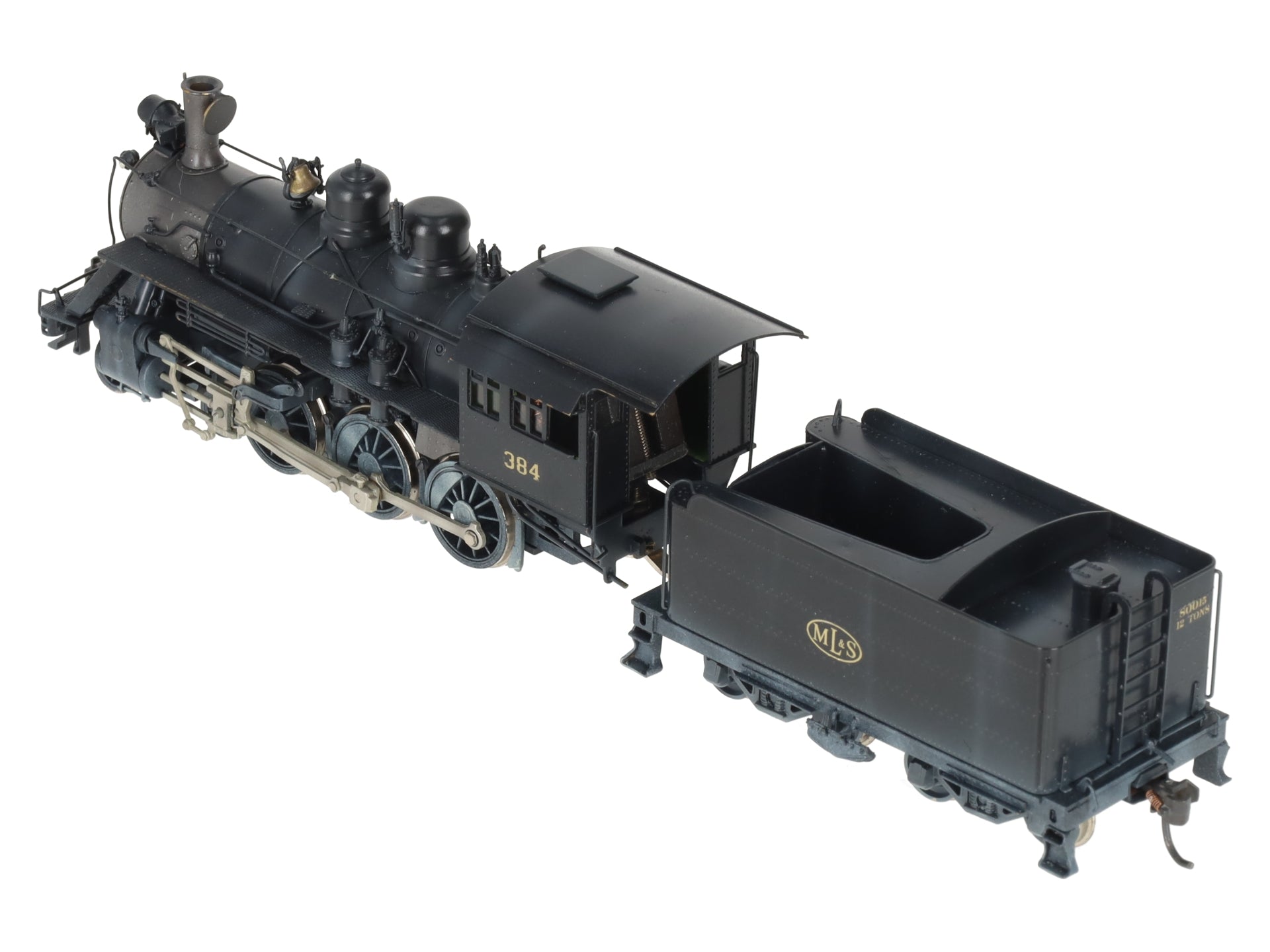 Fujiyama HO BRASS A&LM 4-6-0 Steam Loco & Tender #384- Painted/Box
