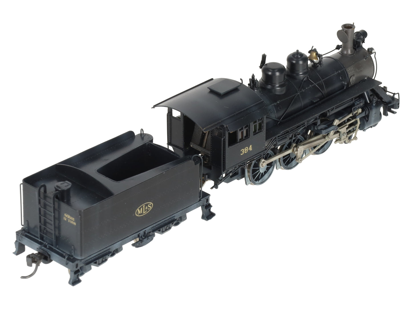 Fujiyama HO BRASS A&LM 4-6-0 Steam Loco & Tender #384- Painted/Box