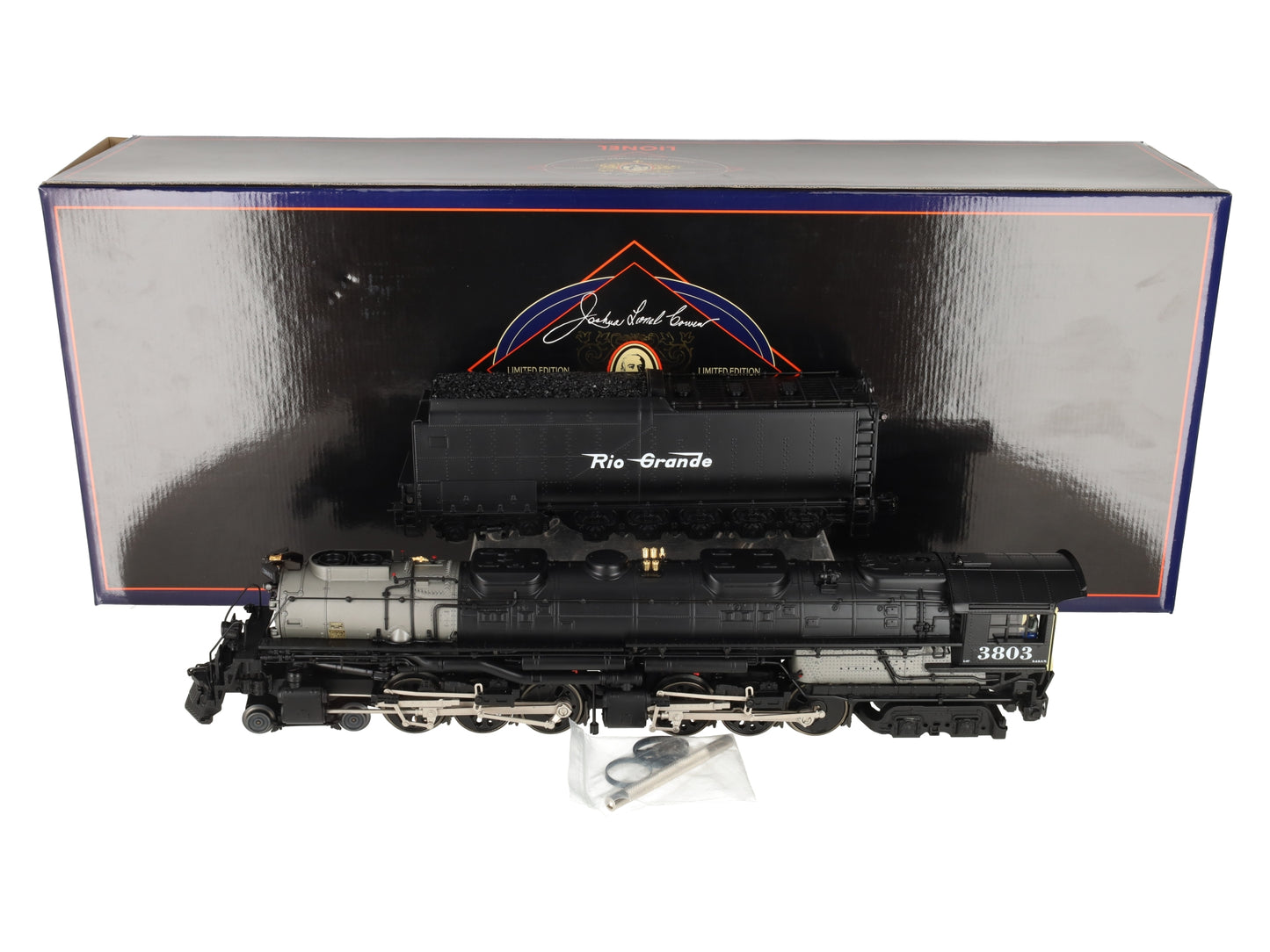 Lionel 6-38009 O Gauge D&RG 4-6-6-4 Challenger Steam Locomotive & Tender #3803 LN/Box