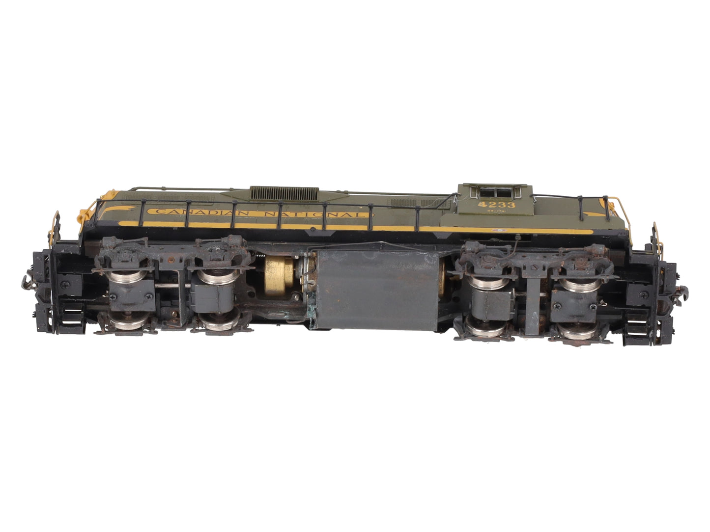 Overland OMI-6219 HO BRASS CN GP9 Diesel Locomotive #4233 - Painted EX/Box
