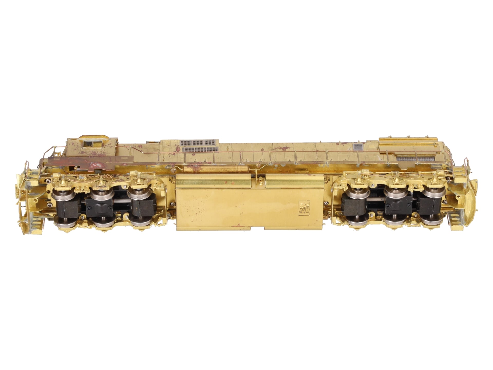 Overland OMI-5281 HO BRASS BCR M630 Diesel Locomotive - Unpainted EX/Box
