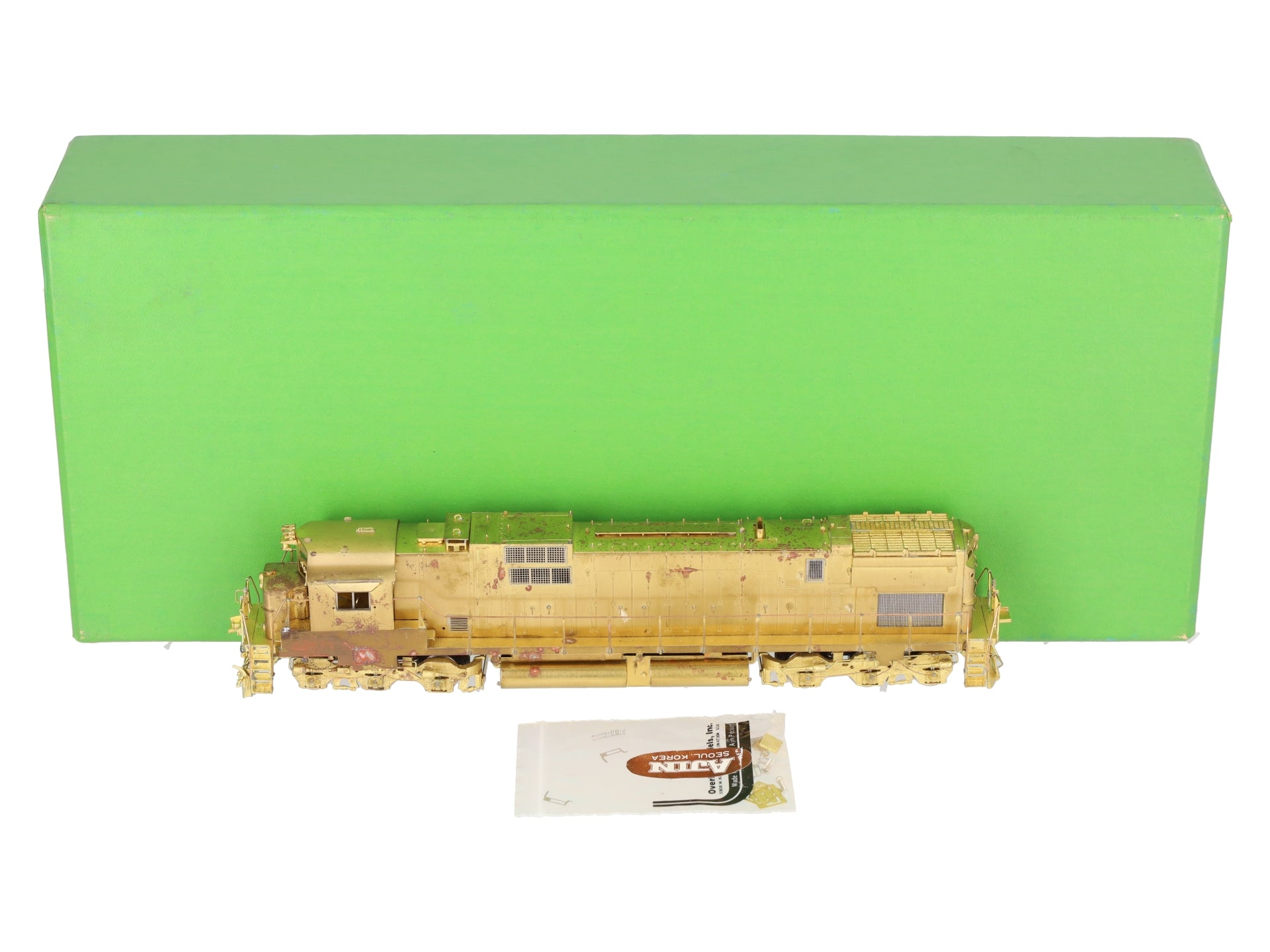 Overland OMI-5281 HO BRASS BCR M630 Diesel Locomotive - Unpainted EX/Box